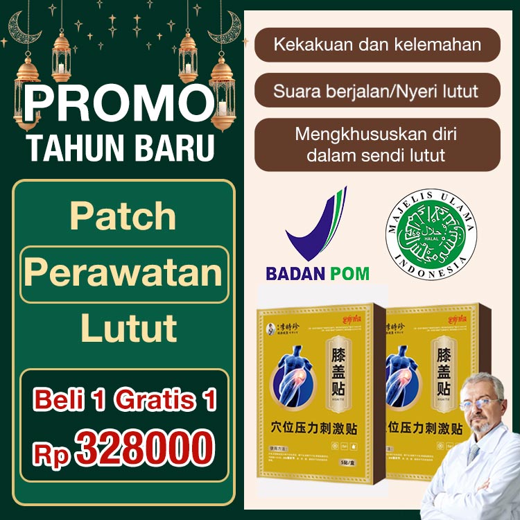 Promosi Tahun Baru-Beli 1 Gratis 1-Patch Perawatan Lutut-Direkomendasikan oleh ahli ortopedi, sembuhkan masalah lutut dalam tujuh hari!